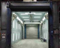 AM21223 - Spray System Pass-thru Paint and Cure Booth